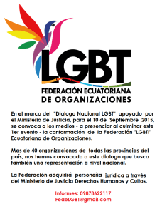 conformacion de la federacion ecuatoriana de organizaciones lgbti