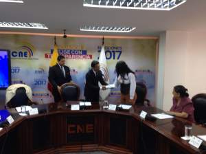 Juan Pablo Pozo y Diane Rodriguez firman acuerdo en favor de poblaciones LGBTI