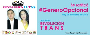 Se ratifico el genero opcional en la cedula - Hacemos revolucion trans Ecuador - Diane Rodriguez