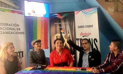 La Federación Ecuatoriana de Organizaciones LGBTI a traves de la Asociación Silueta X presentó el Estudio de percepción ciudadana de avances o retrocesos LGBTI 6