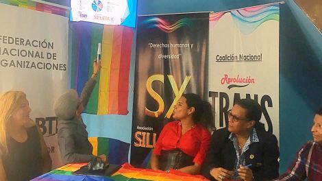 La Federación Ecuatoriana de Organizaciones LGBTI a traves de la Asociación Silueta X presentó el Estudio de percepción ciudadana de avances o retrocesos LGBTI 7