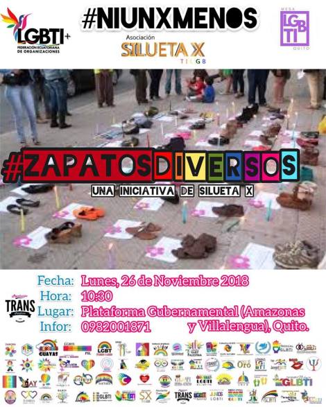 21 años de la despenalizacion de la homosexualidad- Asociacion silueta x- Federacion ecuatoriana de organizaciones lgbt- Plataforma Revolucion Trans.jpg QUITO.jpg