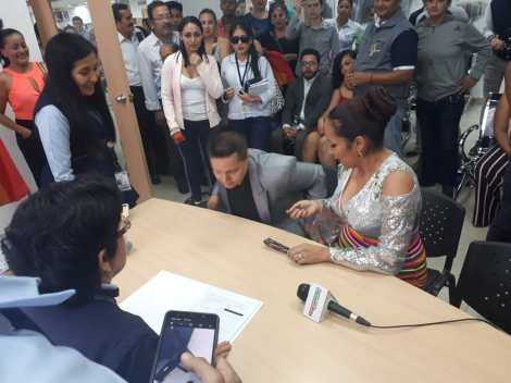 fotos del 2do matrimonio homosexual en Ecuador de Gina y Veronica en Santo Domingo de los Tsashilas 2.jpg