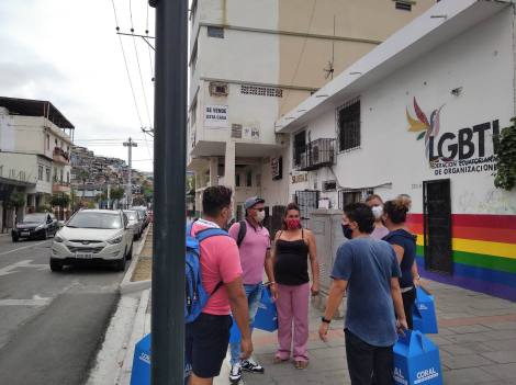 Inauguración del Primer Comedor Comunitario Trans en Guayaquil - Ecuador iniciativa de la Asociación Silueta X (22)